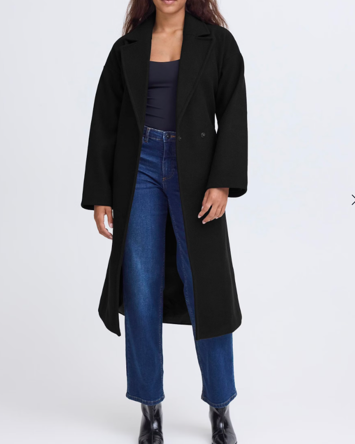 MANTEAU JANNET JA8 LONG BLACK ~ ICHI